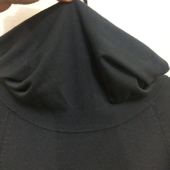 4/$25 ๐ Rampage Small Knit Sweater Gray Cowl Neck - Picture 5 of 10